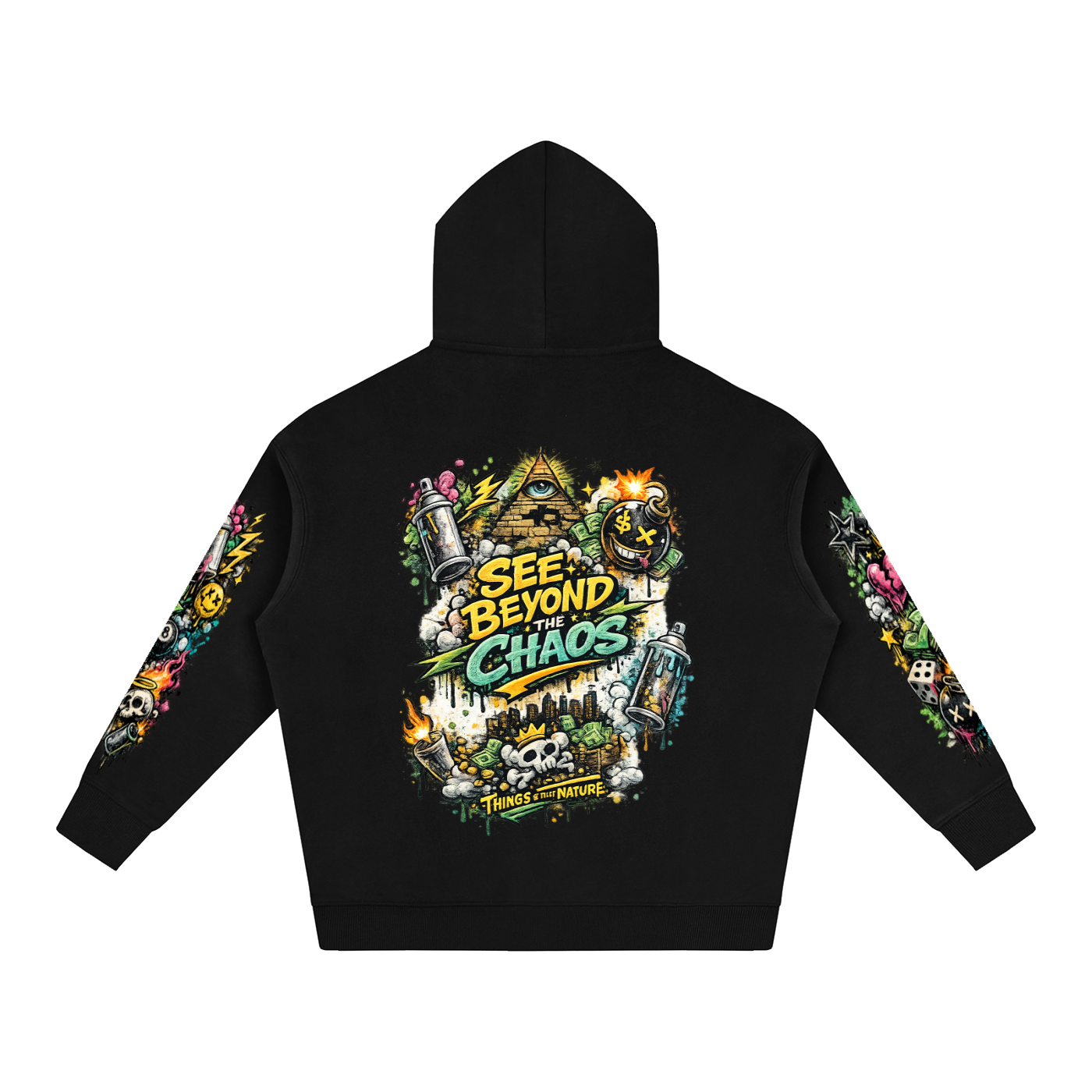 TOTN OVERSIZED FLEECE HOODIE