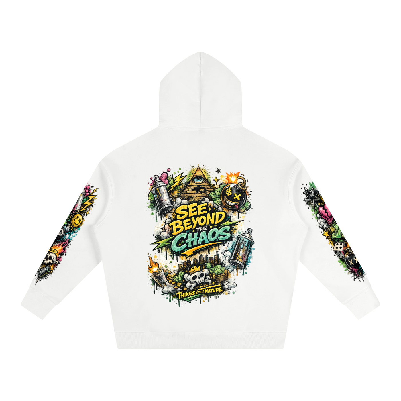 TOTN OVERSIZED FLEECE HOODIE
