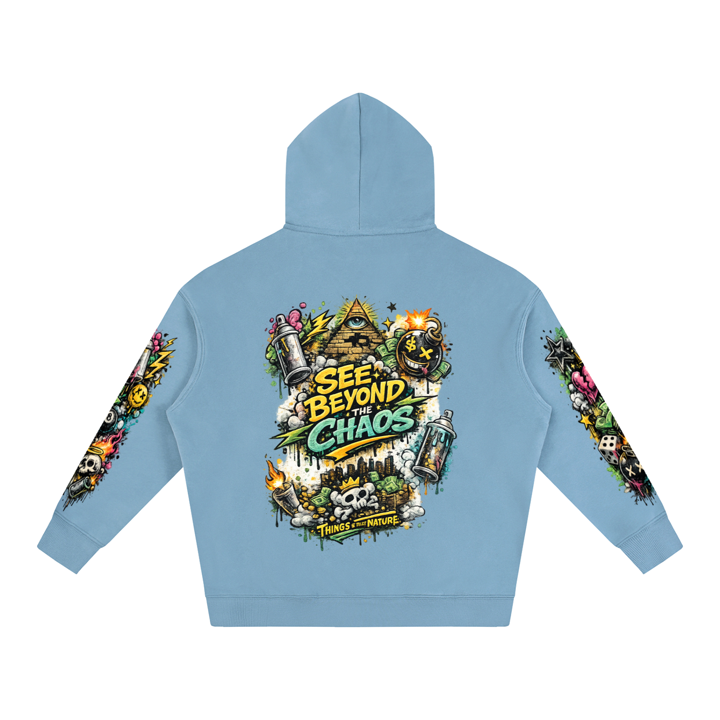TOTN OVERSIZED FLEECE HOODIE